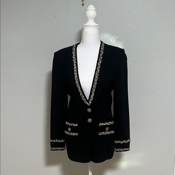 St. John Collection Jackets & Blazers - St. John Collection Knit Suit Jacket – Size 4